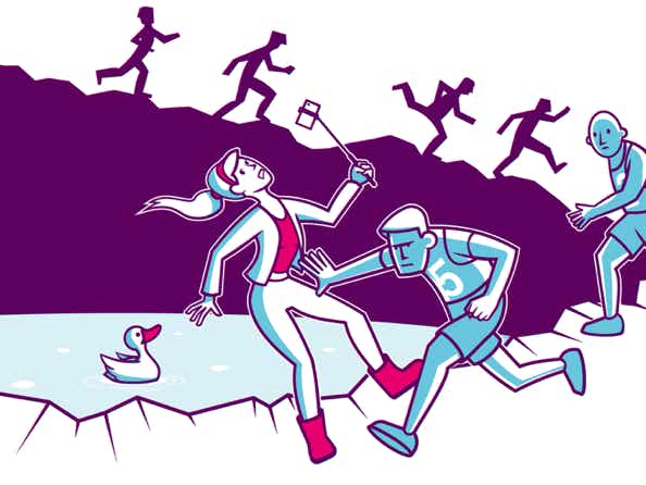 Illustratie journalistiek NLPO