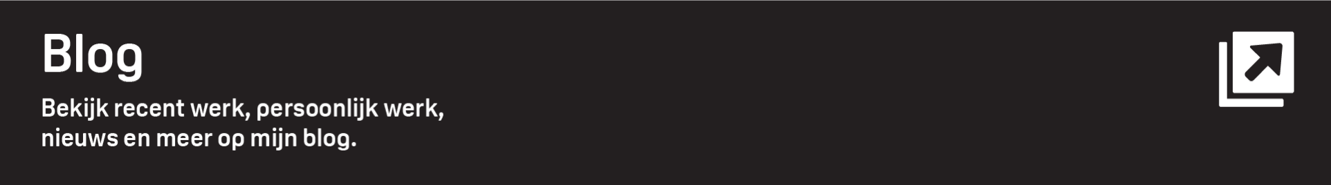 Link naar mijn weblog met nieuws