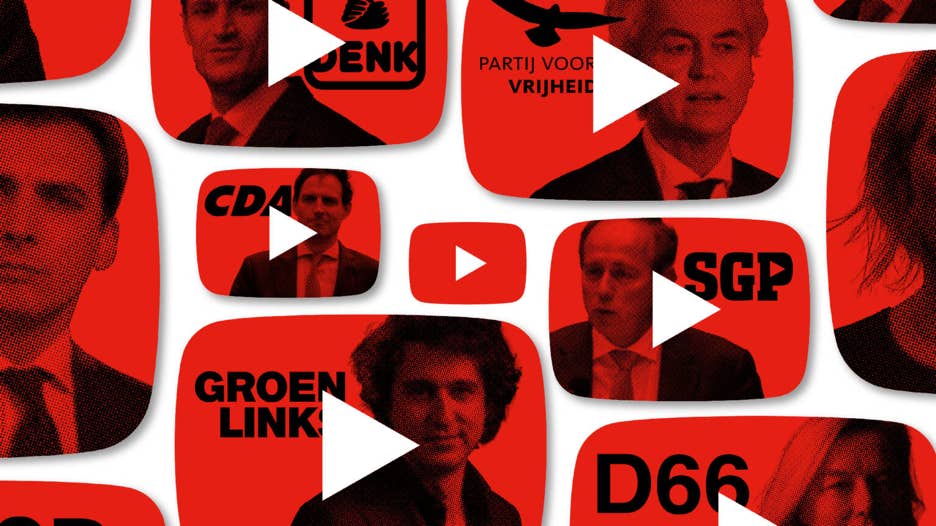 Newsheader Youtube als politieke echokamer