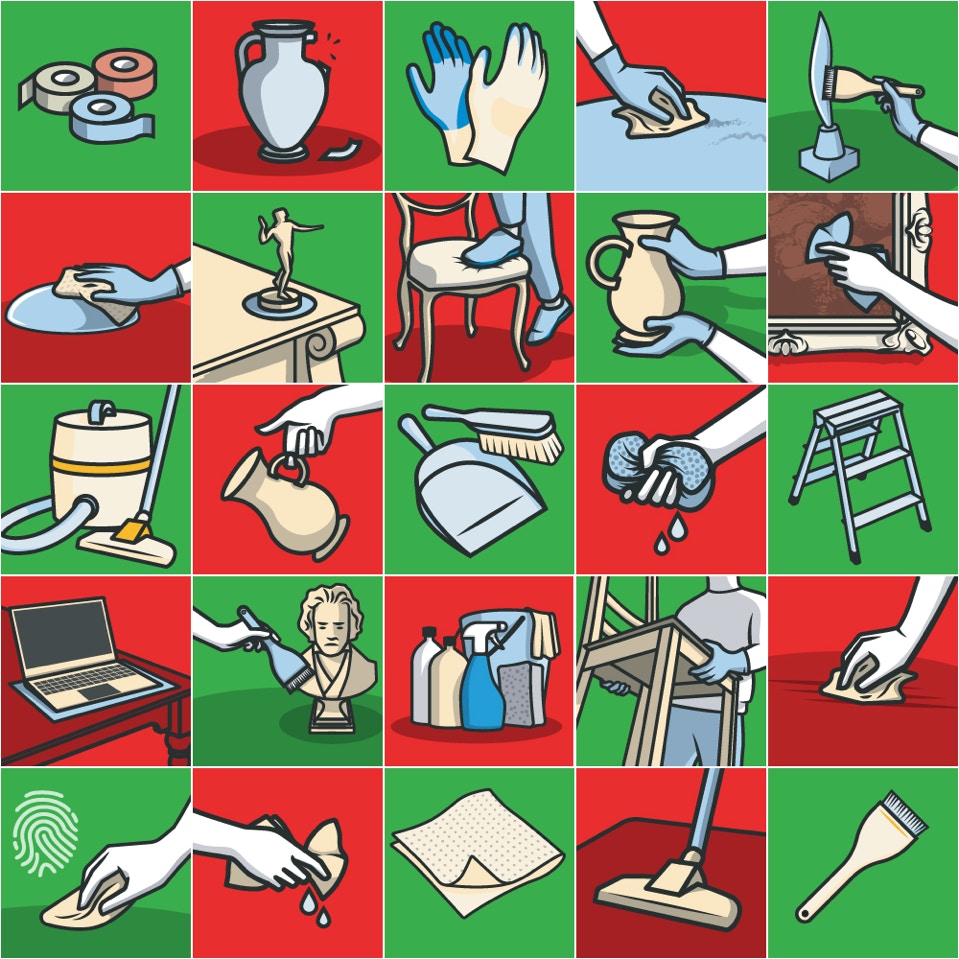 Klare lijn - Schoonmaak van erfgoed